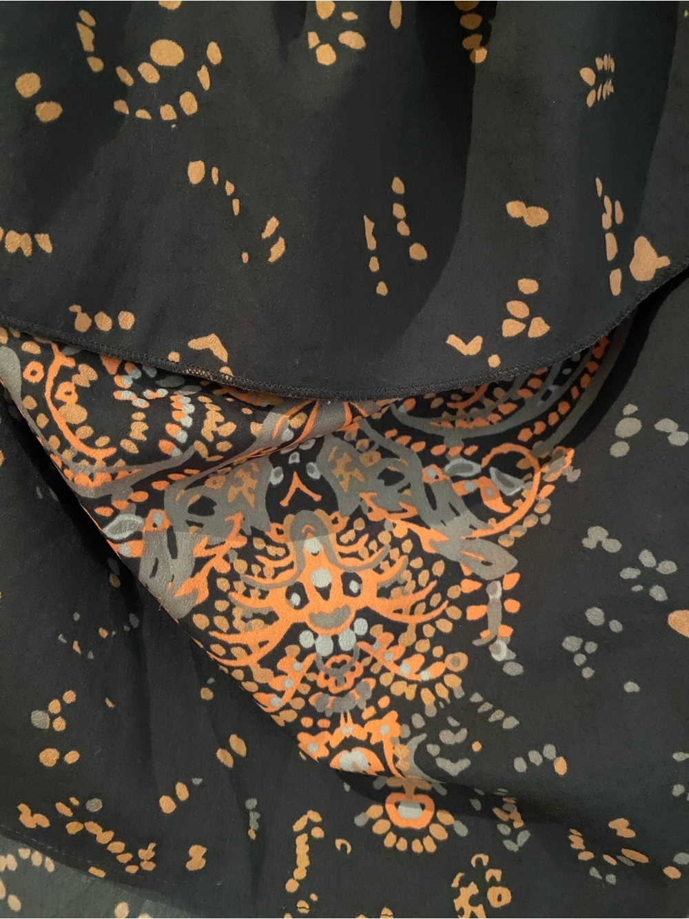 [Intimately by| Free People Paisley Print Strapless Shirt - Picture 7 of 9